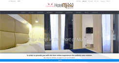 Desktop Screenshot of hotelmiau.com